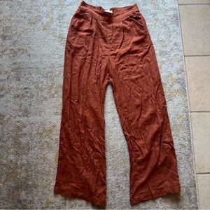 Linen pants size S